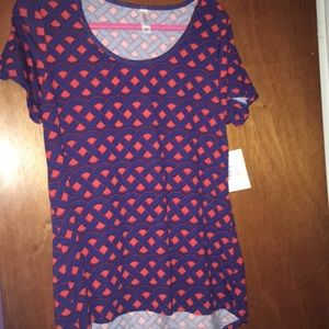 Navy Lularoe Classic T